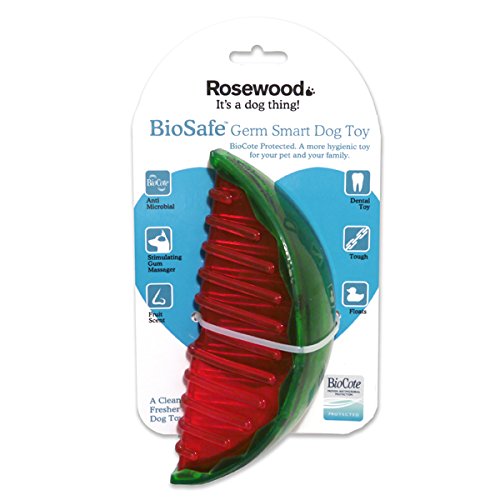 Brinquedo para Cão ROSEWOOD 43000 (Castanho - 10 cm) Rosewood - Brinquedos para cães - sandia, revestimento BioCote, congelar, 20x10 cm