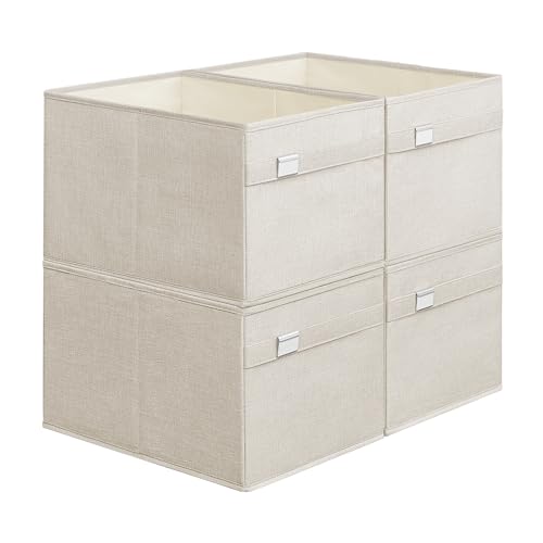 Caixa de Arrumação para Casa de Banho C/ 2 Asas e Etiqueta Rob240W04 SONGMICS SONGMICS - Recipientes de armazenamento doméstico - preto, branco, MDF, armario