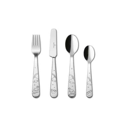 Conjunto Talheres VILLEROY & BOCH Boho Kids Walk Like An Elephant Villeroy & Boch - Jogos de talheres - porcelana, 5 peças, preto, prato grande