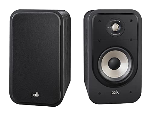 Coluna Polk Audio S20 Preto (Colunas) Polk Audio - Acessórios de computador - alta qualidade, design elegante, compacta, tecnologia de som