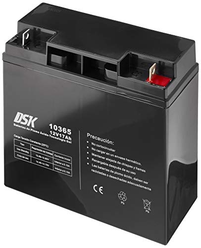 Bateria Recarregável DSK-10365 (Para Carro Elétrico) DSK - Baterias - 17 Ah, 12V, plomo-gel, VRLA