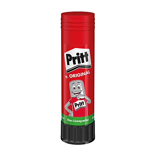 Cola PRITT Stick (Branco - 43 g) (Recondicionado Como Novo) Pritt - Adesivos e ímãs para artesanato - cola suave, 43 g, deslizamento fácil, eficiente