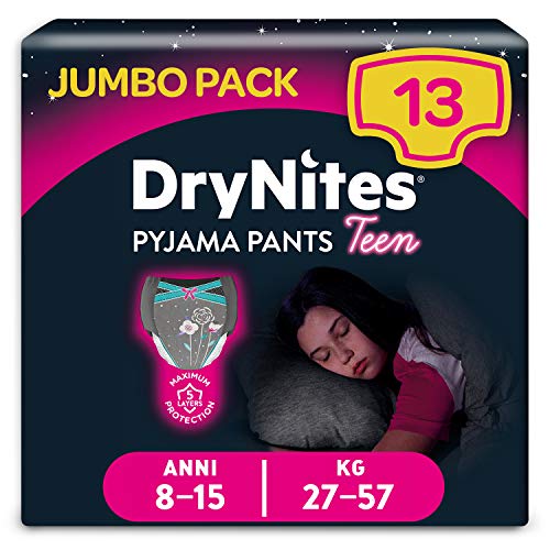 Fraldas DRY-NITES Proteção Intensa (13 un) Drynites - Roupa interior - tecidos macios, confortáveis, seguro, fácil de usar
