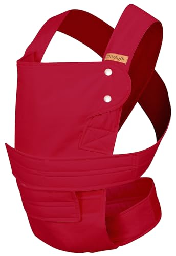 Marsupio Classic S/M Ruby Red Bolsa para Bebé Arfam SRL - Móveis para bebês e crianças pequenas - 30x15x10 cm, 200g, nylon, poliéster