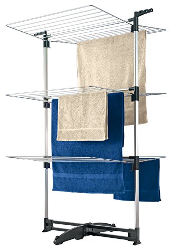 Estendal de Chão CECOTEC 717244 (Capacidade: 6 kg) Metaltex - Secadores e cabides - 6 kg, 40 metros, 2 suportes, grelhas dobráveis