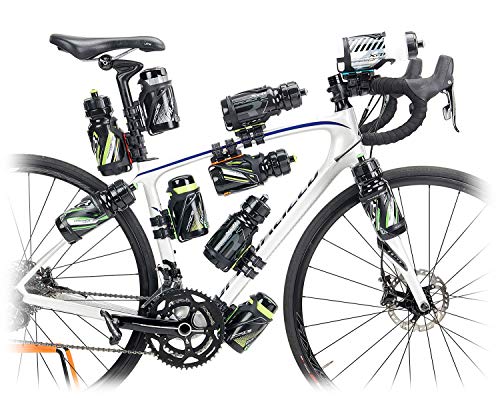Suporte para Bicicleta RACEONE (Cinzento - Alumínio) Raceone Srl - Cages para bicicleta - alumínio, fácil de montar, seguro, portabolsos