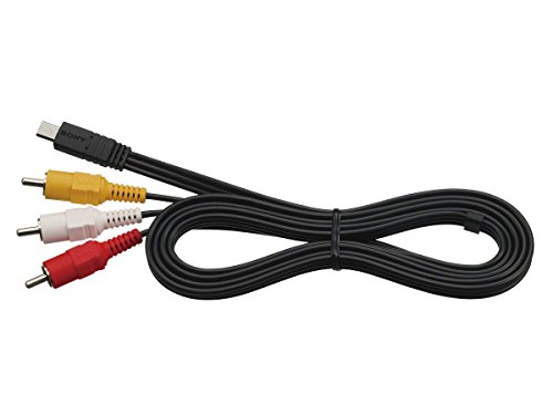 Sony VMC-15MR2 cabo de áudio 1,5 m RCA Preto Sony - Cabos de áudio e vídeo - 1,5 m, RCA, preto, macho-macho
