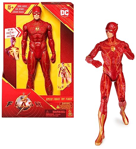 Figura de Brincar THE FLASH The Flash (Idade Mínima Recomendada: 3 anos) Spin Master - Bonecos de ação e brinquedo - 3 anos, plástico, preto, vermelho, amarelo