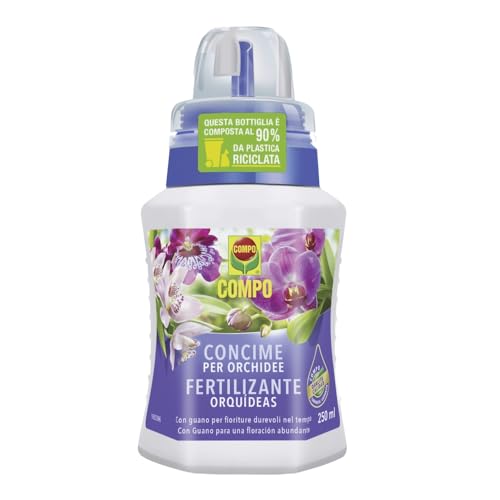 Concime Líquido para Orquídeas 250 ml BAYER Compo - Adubos - concentrado, 250 ml, orquídeas