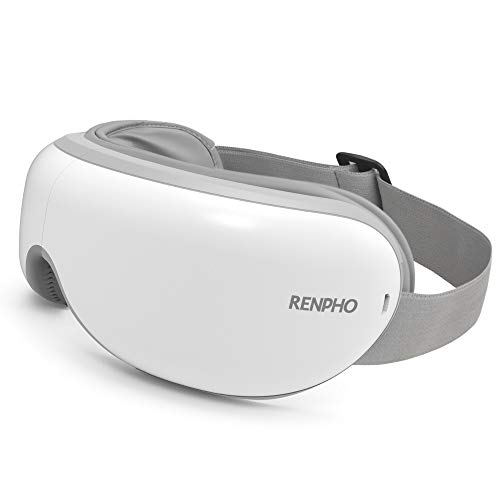 Massajador de Olhos RENPHO (Branco e Azul) RENPHO - Massageadores - massajador, olhos, renpho, branco, azul