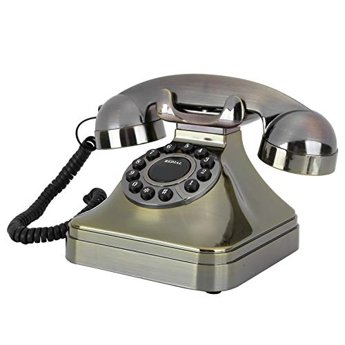 Telefone Fixo LAZMIN112 com Cabo e Fio Lazmin112 - Telefones com fios - telefone fixo, cabo, fio, 2 teclas, marcador, alarme, relógio