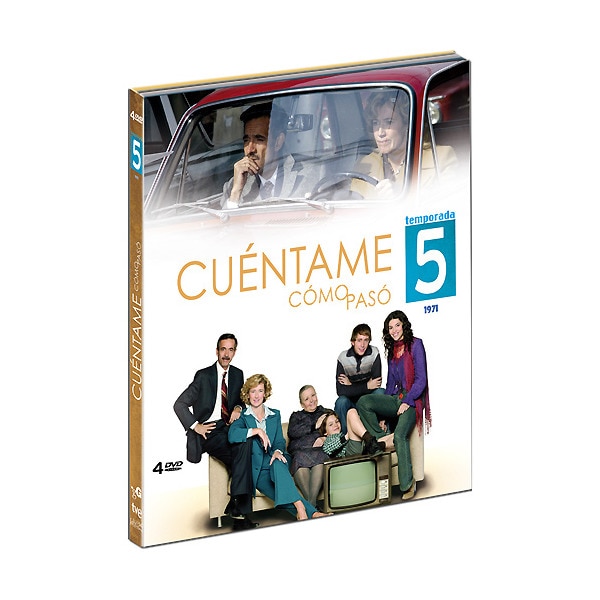 DVD Cuéntame Como Pasó - Temporada 5 (Edição em Espanhol) DIVISA RED S. A. - Dvds e vídeos - dvd, espanhol, temporada 5, crise economica