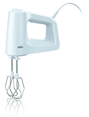 Batedeira Manual BRAUN HM 3000 WH (450 W - 12 velocidades) Braun - Batedeiras e liquidificadores - 450 W, 12 velocidades, manual