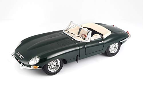Carro Colecionável Bburago Jaguar E Cabriolet 1961 BBURAGO - Modelos em escala - metal, 1961, abertura, portas abertas