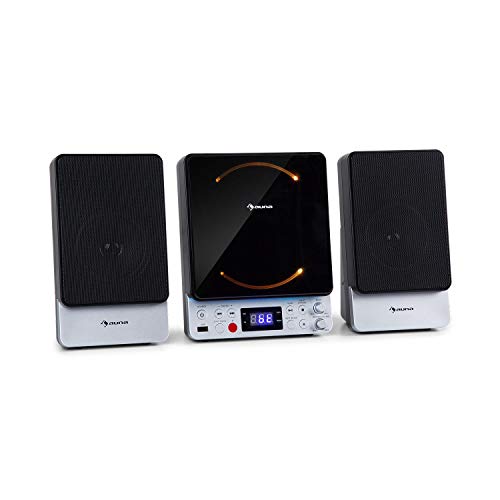 Microstar Mini 3 em 1 Sistema de Áudio com Leitor de Cd AUNA - Áudio - microstar, mini, áudio, leitor cd