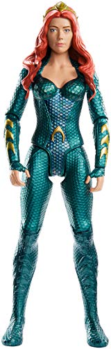 Figura de Ação MATTEL Aquaman Mera (Idade Mínima: 3 anos) Mattel - Brinquedos - plástico, 3 anos, preto branco, 30 cm
