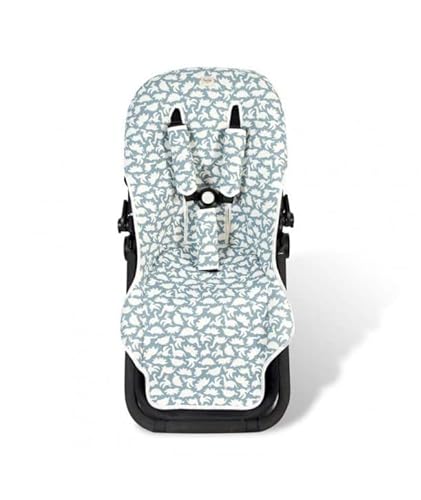 Cobertura de Assento para Carrinho de Passeio BUGABOO Cinzento FUN*DAS BCN - Forros e sacos de transporte para bebês - cobertura, assento, carrinho, passeio, cinzento