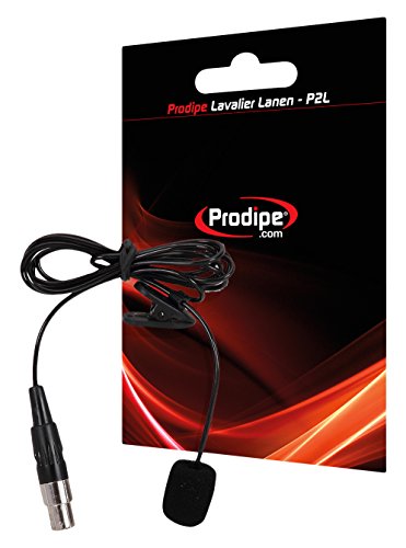 Microfone PRODIPE P2L (Preto - 6 a 20 kHz) Prodipe - Microfones - preto, 6-20 kHz