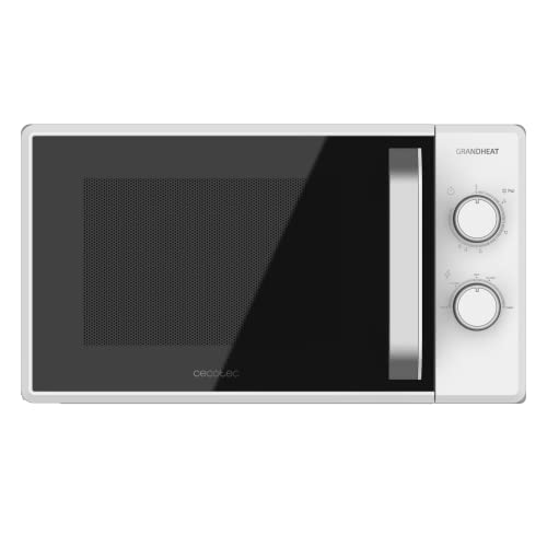 Micro-ondas CECOTEC GrandHeat 3010 (20 L - Com Grill - Branco) Cecotec - Eletrodomésticos de cozinha - 20 l, grill, branco
