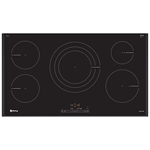 Placa de Indução BALAY 3EB997LU (Elétrica - 90 cm - Preto) Balay - Cooktops - indução, 90 cm, preto