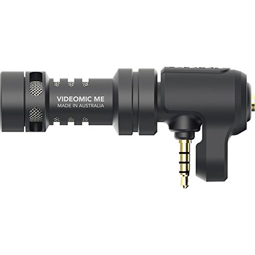 Rode Videomic Me Iphone/Ipad Preto Cinzento Rode Microphones - Microfones - iphone, ipad, preto, cinzento