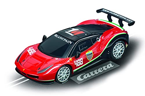 Carro Telecomandado RC CARRERA Ferrari 488 GT3 (Idade Mínima: 3 - Até: 30 km/h) Carrera - Carrinhos de brinquedo - telecomandado, ferrari 488 gt3, preto, vermelho, aa