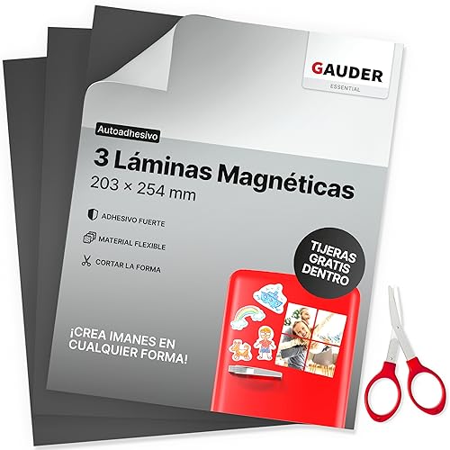Autocolantes Adesivos Gauder 3 Unidades GAUDER - Enfeites e acabamentos - autocolantes, adesivos, gauder, 3 unidades, superfícies metálicas, removível