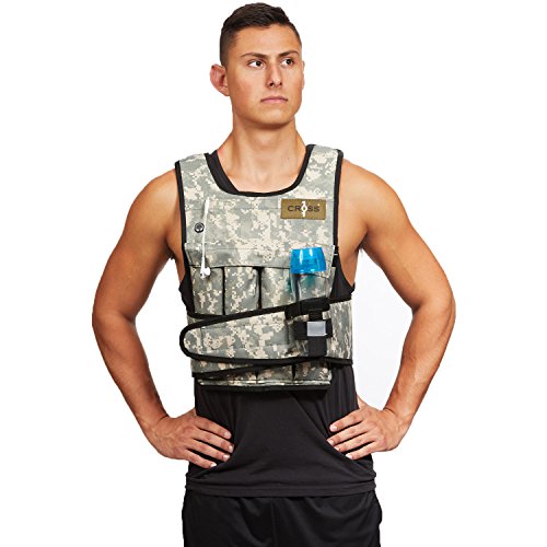 Fato Unisexo CROSSLIFT Crossfit Weighted Vest (XL) Cross101 - Vestuário ponderado - peso, ajustável, treino cruzado, forca