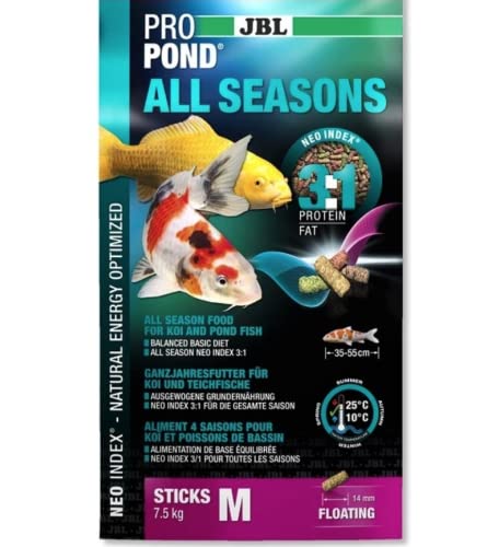 Comida para Peixes JBL (5.8Kg - Seca - Todas As Espécies) Jbl Animalerie - Alimentos para peixes - 5.8 kg, aquecimento automático, temperatura ajustável, 2 metros