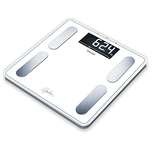 Balança Digital BEURER Bf-400 (Peso máximo: 180 kg) Beurer - Balanças de peso corporal - balança digital, controlo de peso, massa glicídica, massa óssea, app Beurer Body-Screen, 10 memórias