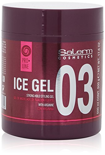 Gel para o Cabelo SALERM Ice Strong Hold Styling a (500 ml) Salerm - Produtos de styling de cabelo - cabelo seco, cabelo molhado, 500 ml, spray