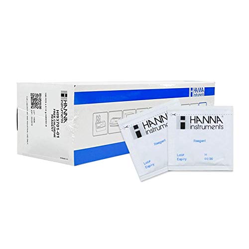 Teste de reactivos HANNA HI93701-01 (Recondicionado Como Novo) Salvador Escoda - Produtos químicos de laboratório - cloro livre, DPD, 10 cm