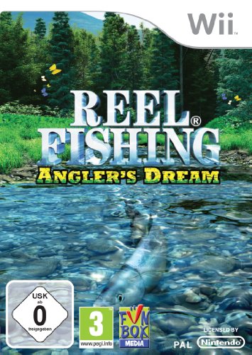 Jogo Wii Reel Fishing: Angler's Dream (Inglês - Importado) Fun Box - Software de jogos de vídeo - jogo wii, reel fishing, angler's dream, importado