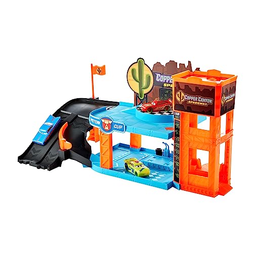 Pista de Carros DISNEY PIXAR Cars Night Racing Garage Mattel - Downloads de música digital - cars, noite, garagem