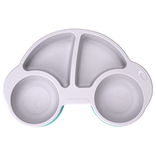 Conjunto 2 Talheres Silicona com Ventosa para Bebê Qshare - Utensílios de mesa - silicona, ventosa, bebé