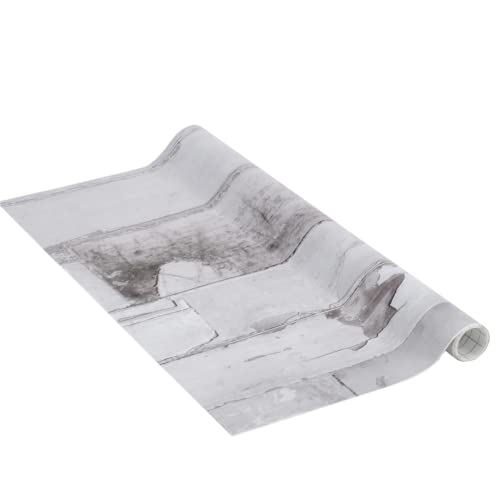 Papel Autocolante VENILIA Pared de Pedra Cinzento (67.5 x 1.5m) Windhager - Papel de parede - vinil, parede, cinzento, 67.5x1.5m