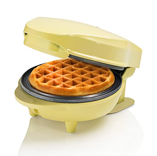 Máquina de Waffles Bestron Mini Gofrera | Amarelo Bestron - Máquinas de waffle - mini, gofrera, amarelo