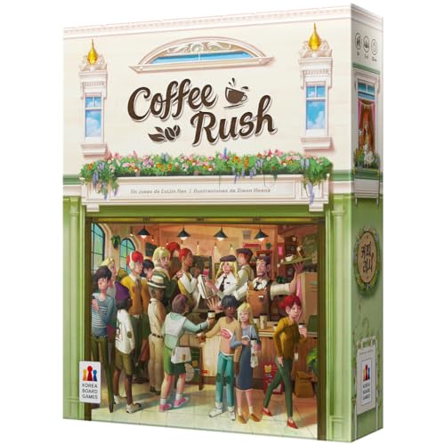 Jogo de Tabuleiro KOREA BOARD GAMES Coffee Rush (Idade Mínima: 8) Juegos - Jogos - coffee rush, jogo de tabuleiro, idade mínima 8