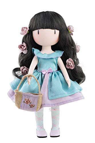 Boneca de moda PAOLA REGINA Bambola Gorjuss Rosebud (3 anos) Paola Reina - Brinquedos - 32 cm, articuladas, perfumada, autocolante