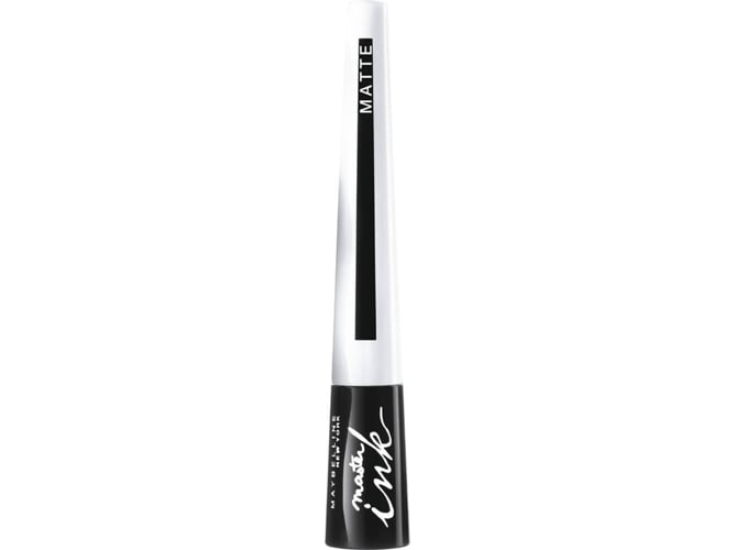 Lápis de Olhos MAYBELLINE Master Ink Matte 10 Charcoal Black MAYBELLINE - Maquiagem para os olhos - pigmentado, cobertura perfeita, formato hexagonal, traço fino