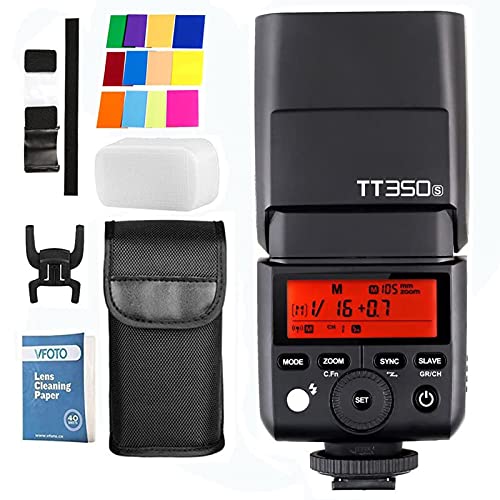 Flash GODOX TT350S (NG: 36 - Controlo: TTL) VIPHOTO DIGITAL - Flashes de câmera - digital, ttl, 36 guide number, sony, manual