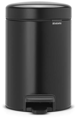 Caixote do Lixo BRABANTIA Newicon (Preto) Brabantia - Lixeiras e cestos de lixo - caixote, lixo, preto