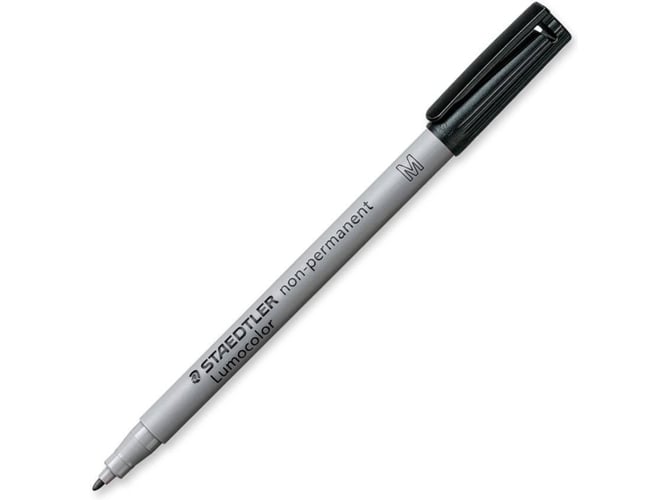 Marcador STAEDTLER Lumocolor Retro-Projection Preto Staedtler - Marcadores e marcadores de texto - retro-projeto, tinta à base de água, lavável, profundidade