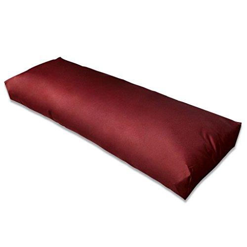 Almofada de Encosto VidaXL 120 x 40 x 20 cm - Vermelho (Cama e Leito) vidaXL - Almofadas - 120 x 40 x 20 cm, vermelho, poliéster macio, resistente à água