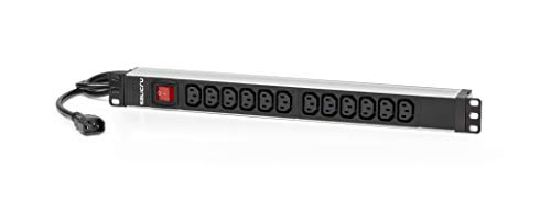 SALICRU SPS 12F PDU C13/C14 estabilizador de corrente Salicru - Filtros de linha e supressores de surtos - c13, c14, interruptor, 12 tomadas
