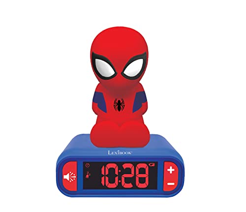 Despertador LEXIBOOK SPIDERMAN Digital com Rádio Lexibook - Relógios despertadores - despertador, digital, rádio