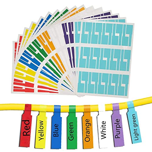 Etiquetas para Cabos 3M 8 Cores (480 Unidades) Elion - Papel de impressora e copiadora - etiquetas, cabos, 3m, 8 cores