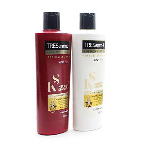 Condicionador TRESEMME Keratina Smooth Pro Curls (400ml) Pro Collection - Shampoo & condicionador - keratina, ondas suaves, 400ml