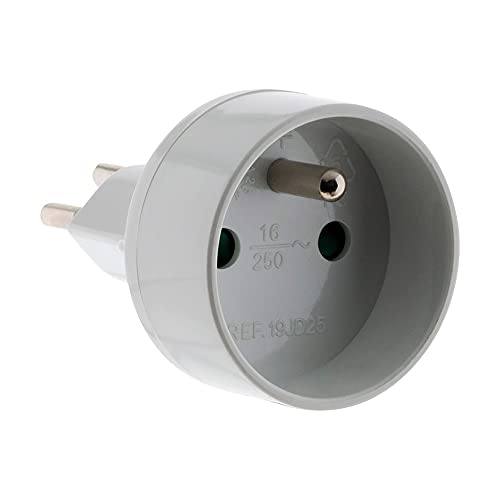 Adaptador de gênero ZENITECH F. FRANCE/ SWISS Hbf - Inversores de energia - frança, suíça, 16A, schuko