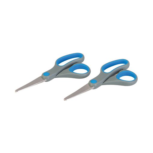 Conjunto de Tesouras SILVERLINE 529366 (2 peças) Silverline - Ferramentas de corte e relevo para artesanato - tesoura, conjunto, 2 peças